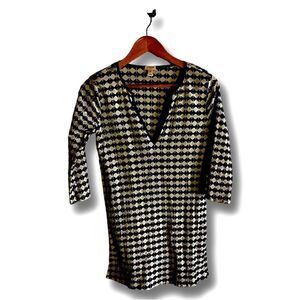 J Crew - Checkered Dress